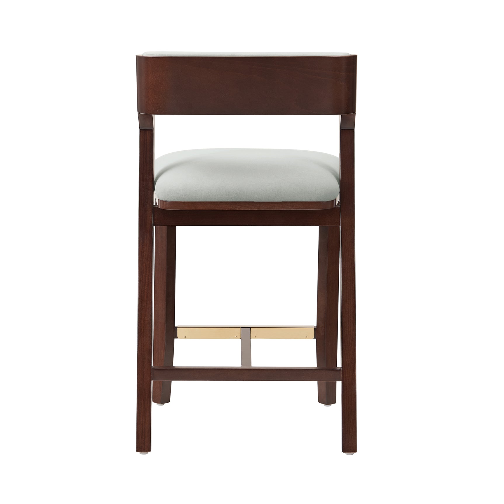 Patricia Counter Stool in White Glacier (set of 2) - Ornate Home