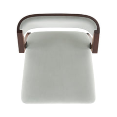 Patricia Counter Stool in White Glacier (set of 2) - Ornate Home