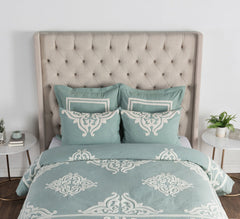 Patrina Blue Surf Duvet Collection - Ornate Home
