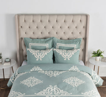 Patrina Blue Surf Duvet Collection - Ornate Home
