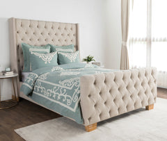 Patrina Blue Surf Duvet Collection - Ornate Home