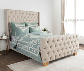 Patrina Blue Surf Duvet Collection - Ornate Home