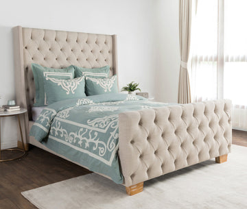 Patrina Blue Surf Duvet Collection - Ornate Home