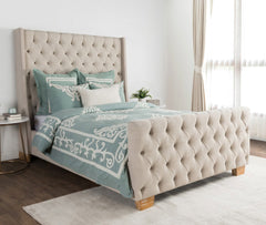 Patrina Blue Surf Duvet Collection - Ornate Home