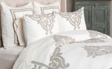 Patrina Ivory Duvet Collection - Ornate Home