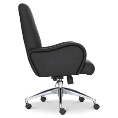 Patterson Black Office Chair - Ornate Home