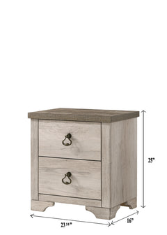 Patterson Driftwood Gray Panel Youth Bedroom Set - Ornate Home