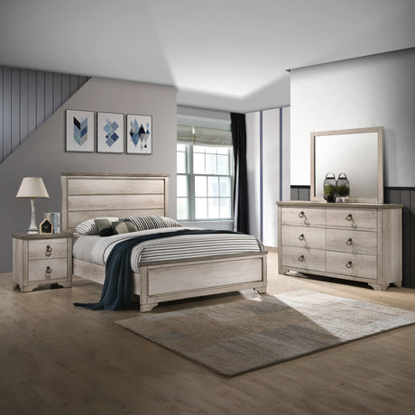 Patterson Driftwood Gray Panel Youth Bedroom Set - Ornate Home