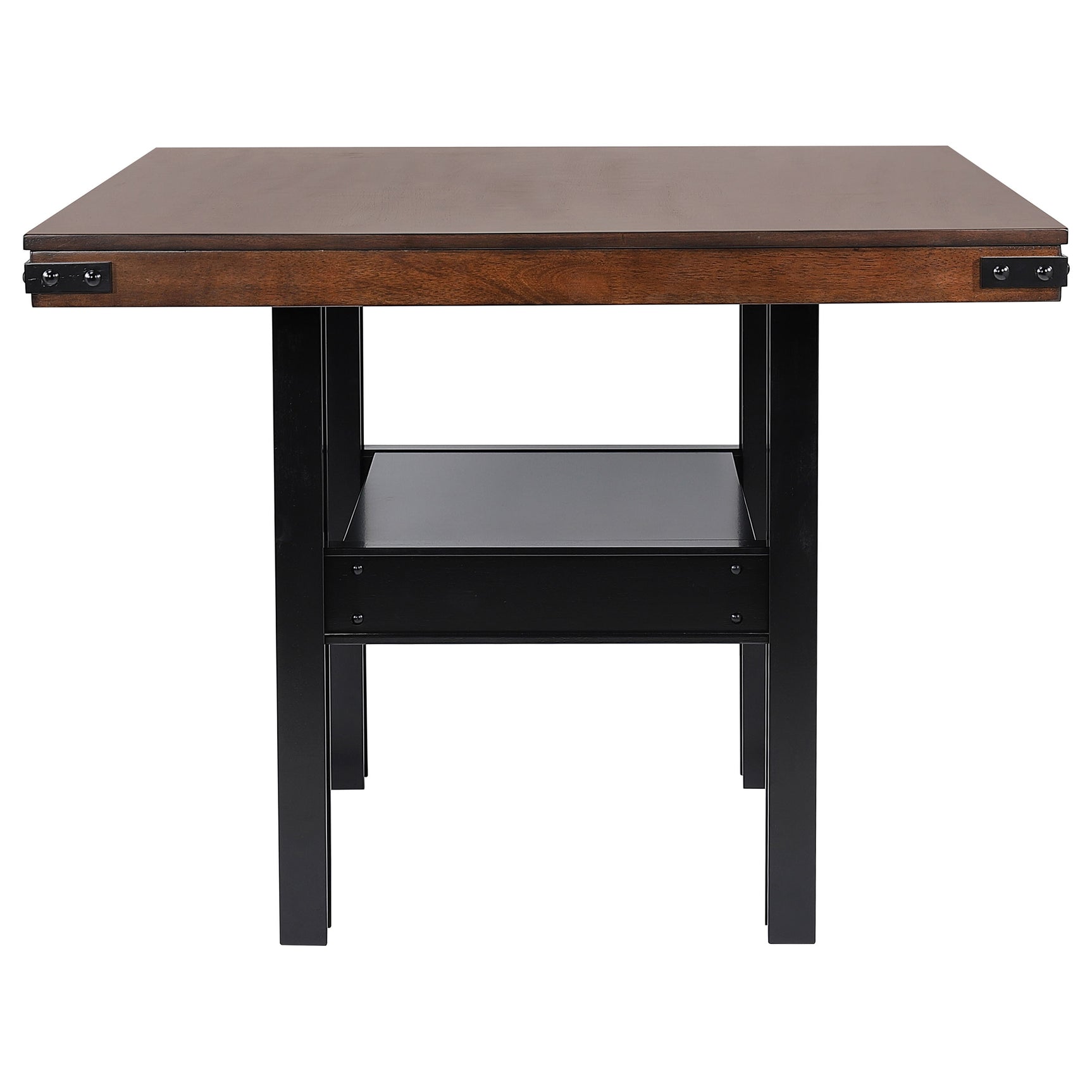 Patterson Mango Oak / Black Counter Height Dining Table - Ornate Home