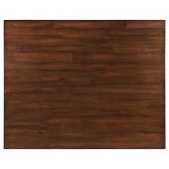 Patterson Mango Oak / Black Counter Height Dining Table - Ornate Home