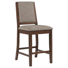 Patterson Oak 7-piece Counter Height Dining Room Set - Ornate Home