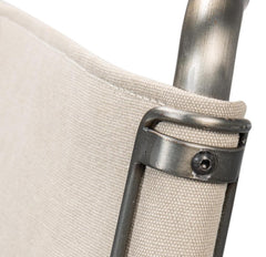 Patton Beige Canvas Field Chair (Set of 2) - Ornate Home