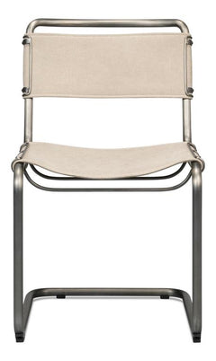 Patton Beige Canvas Field Chair (Set of 2) - Ornate Home