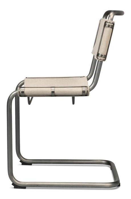 Patton Beige Canvas Field Chair (Set of 2) - Ornate Home