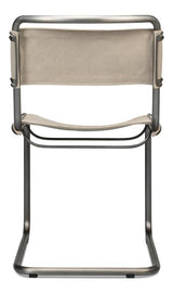 Patton Beige Canvas Field Chair (Set of 2) - Ornate Home
