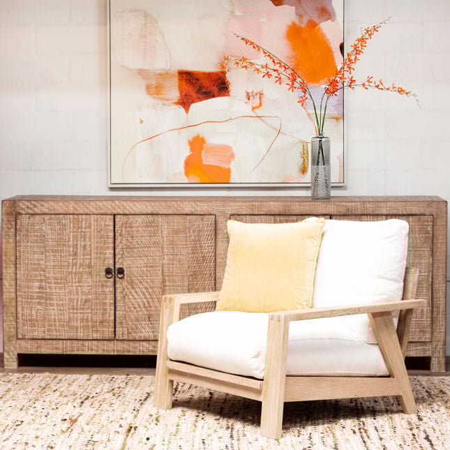 Patton Natural Sideboard - Ornate Home
