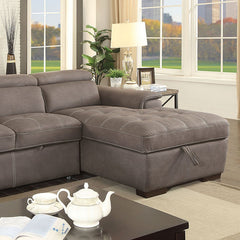 Patty Ash Brown Sectional - Ornate Home