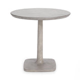 Paulina Light Gray Outdoor Bistro Table - Ornate Home