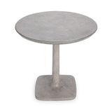 Paulina Light Gray Outdoor Bistro Table - Ornate Home