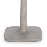Paulina Light Gray Outdoor Bistro Table - Ornate Home