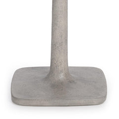 Paulina Light Gray Outdoor Bistro Table - Ornate Home