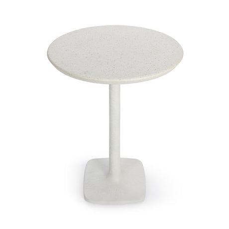 Paulina White Outdoor Bar Table - Ornate Home
