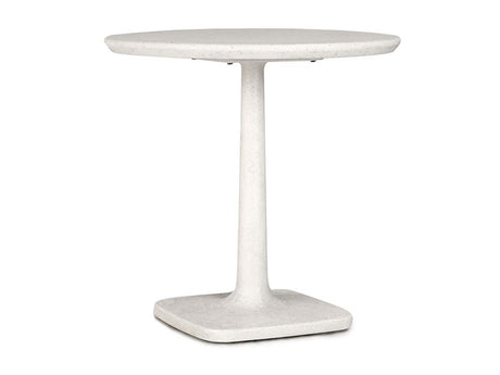 Paulina White Outdoor Bistro Table - Ornate Home
