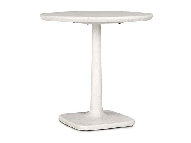 Paulina White Outdoor Bistro Table - Ornate Home