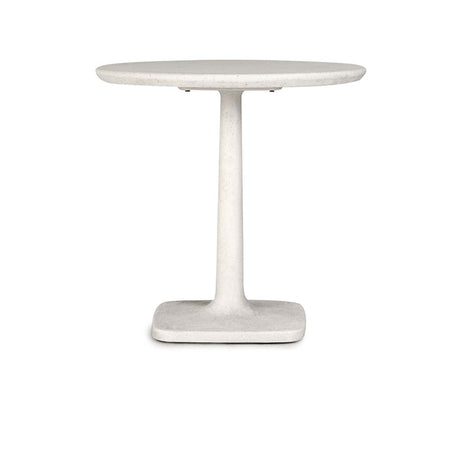 Paulina White Outdoor Bistro Table - Ornate Home