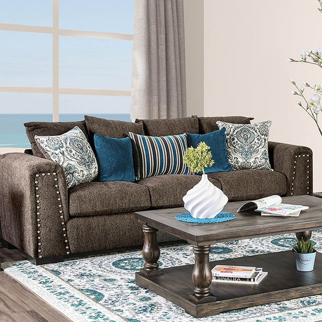 Pauline Charcoal Sofa - Ornate Home