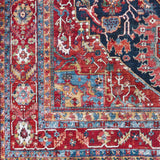 Pauline Red Medallion Performance Rug - Ornate Home