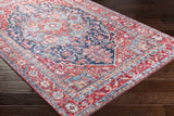 Pauline Red Medallion Performance Rug - Ornate Home
