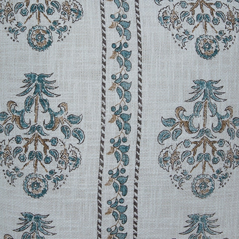 Paulmour Ivory/Green/Brown Pillow - Ornate Home