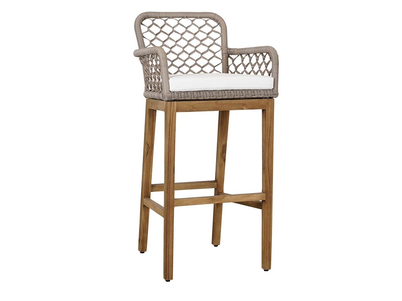 Paulo Gray Bar Stool - Ornate Home