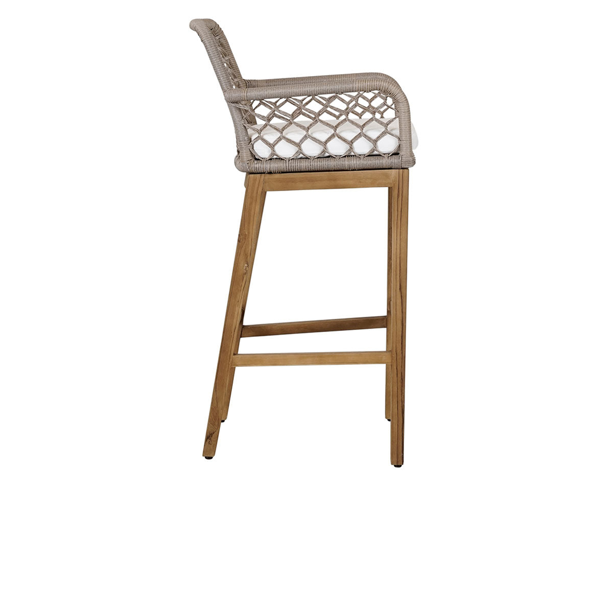 Paulo Gray Bar Stool - Ornate Home
