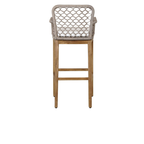 Paulo Gray Bar Stool - Ornate Home