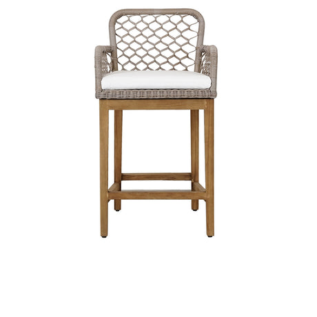 Paulo Gray Counter Stool - Ornate Home