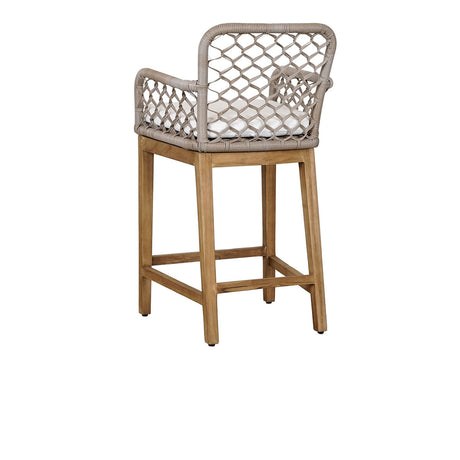 Paulo Gray Counter Stool - Ornate Home