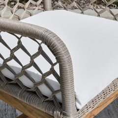 Paulo Gray Outdoor Counter Stool - Ornate Home