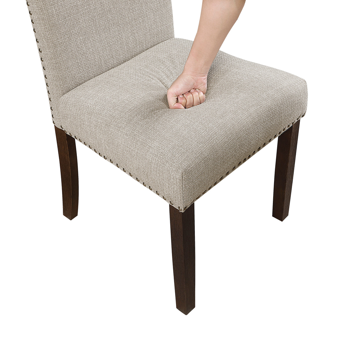 Paulson Beige Side Chair - Ornate Home