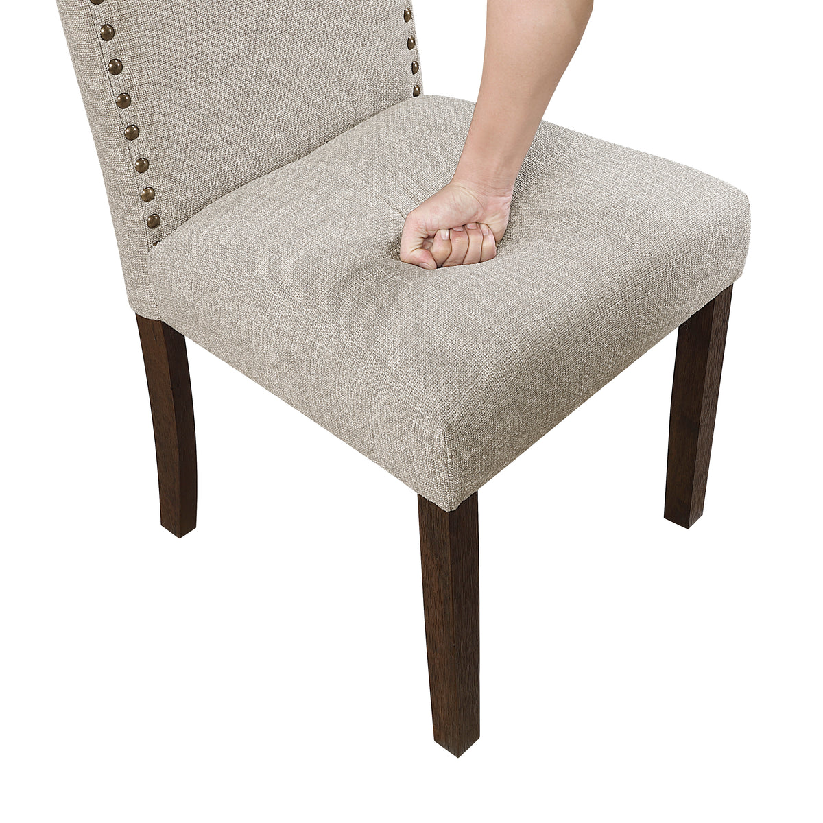 Paulson Beige Side Chair - Ornate Home