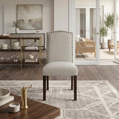 Paulson Beige Side Chair - Ornate Home