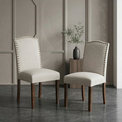 Paulson Beige Side Chair - Ornate Home