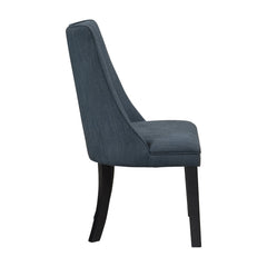 Paulson Blue Gray Side Chair (Set of 2) - Ornate Home