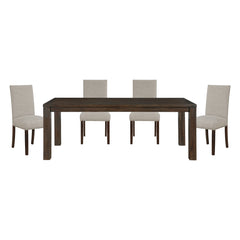 Paulson Gray 5pc Dining Set - Ornate Home