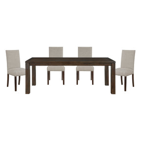 Paulson Gray 5pc Dining Set - Ornate Home