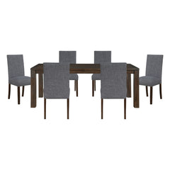 Paulson Gray 5pc Dining Set - Ornate Home