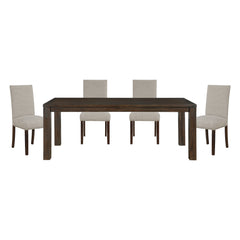 Paulson Gray 5pc Dining Set - Ornate Home