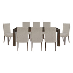 Paulson Gray 9pc Dining Set - Ornate Home
