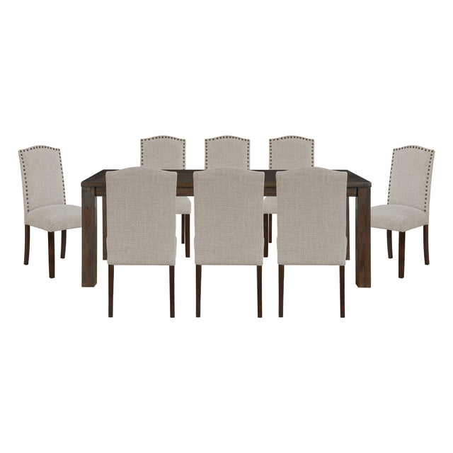 Paulson Gray 9pc Dining Set - Ornate Home